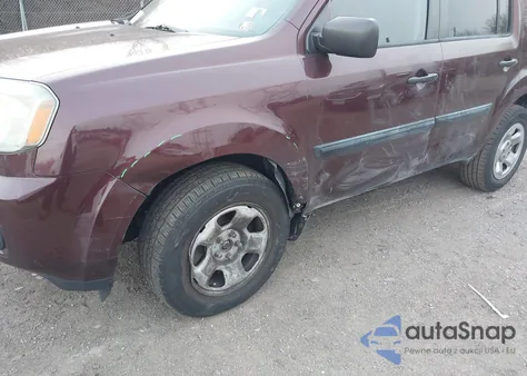 2011 Honda Pilot Lx из США, поврежденный, VIN 5FNYF4H20BB055342